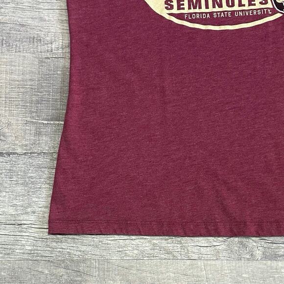 Campus Heritage Florida State Seminoles Shirt Juniors L Short Sleeve Crewneck - Picture 3 of 7